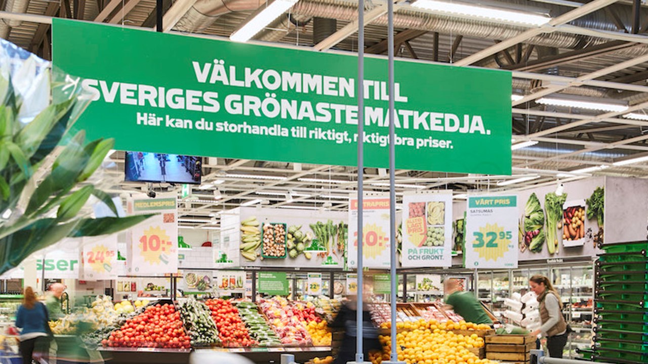 100% grön lösning för Coop i Mellerud