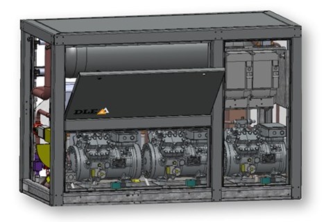 DLE®  - Världens främsta kyl- och värmepumpsaggregat klar för installation