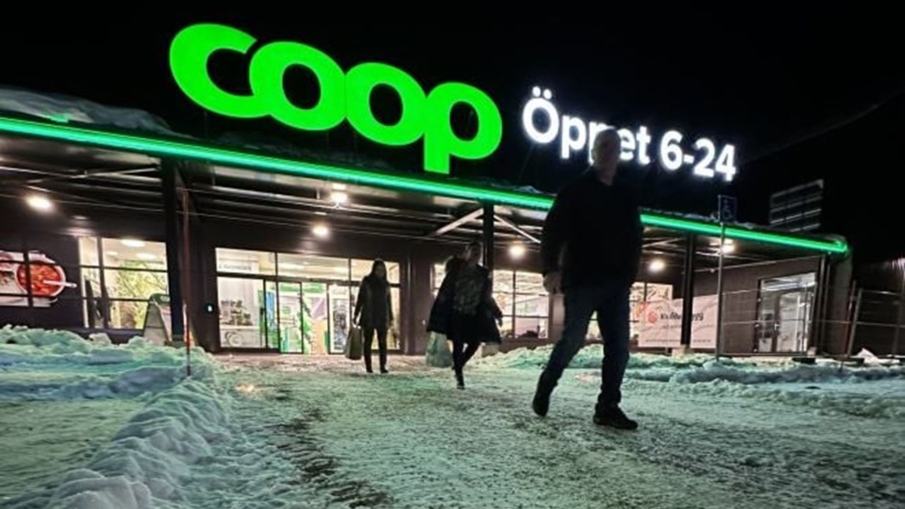 Frys & Kylservice hjälper Coop Nord att spara energi med naturligt köldmedium